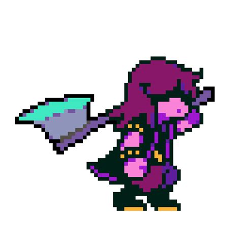 susie deltarune sprites